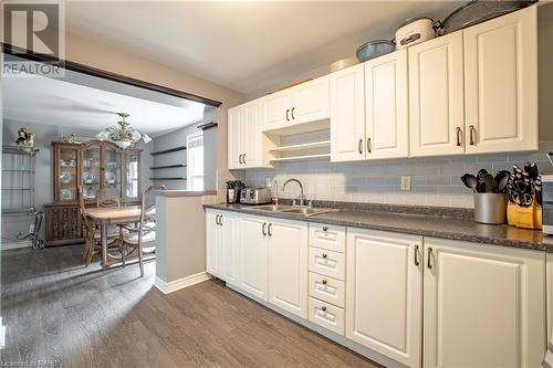 968 Main Street E, Hamilton, ON - Indoor Photo Showing Kitchen With Double Sink