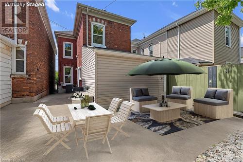 256 Wellington Street N, Hamilton, ON - Outdoor With Deck Patio Veranda With Exterior