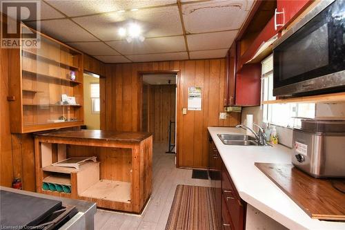 17 Craigroyston Road, Hamilton, ON - Indoor Photo Showing Kitchen With Double Sink