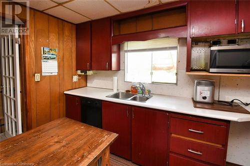 17 Craigroyston Road, Hamilton, ON - Indoor Photo Showing Kitchen With Double Sink