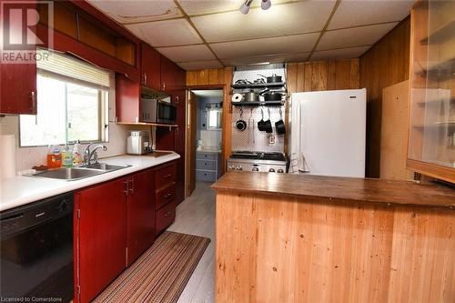 17 Craigroyston Road, Hamilton, ON - Indoor Photo Showing Kitchen With Double Sink