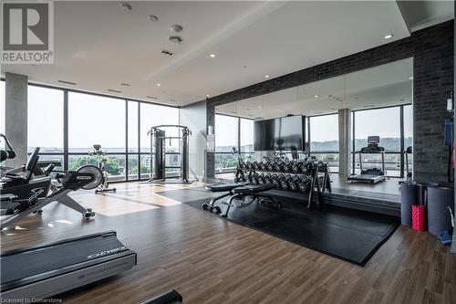 101 Locke Street S Unit# 409, Hamilton, ON - Indoor Photo Showing Gym Room