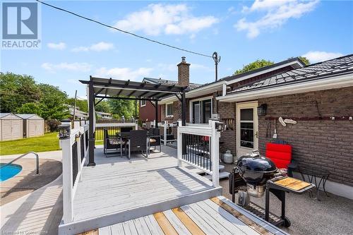 8371 Ares Court, Niagara Falls, ON - Outdoor With Deck Patio Veranda With Exterior