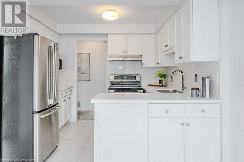 67 Caroline Street S Unit# 302, Hamilton, ON - Indoor Photo Showing Kitchen