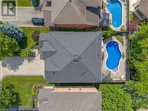 16 Gristmill Place, Hamilton, ON - Outdoor With In Ground Pool With View