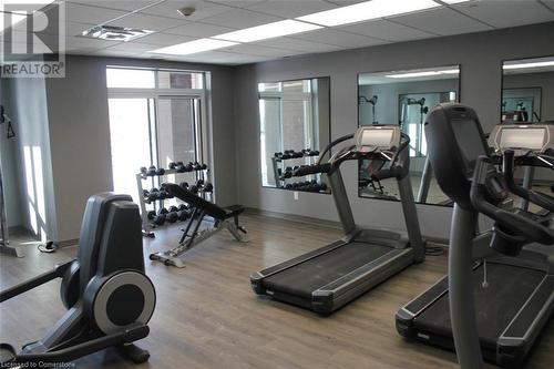 2486 Old Bronte Road Unit# 401, Oakville, ON - Indoor Photo Showing Gym Room