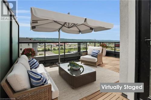 Roof top terrace - 70 Windward Drive, Grimsby, ON - Outdoor With Exterior