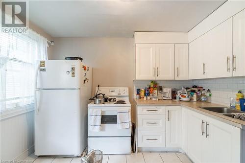 537 Ferguson Avenue N, Hamilton, ON - Indoor Photo Showing Kitchen With Double Sink