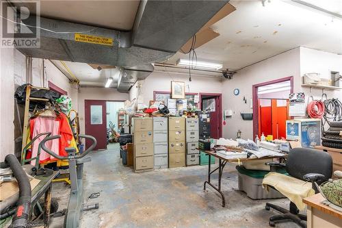 23 Amelia Street, Port Colborne, ON - Indoor Photo Showing Garage