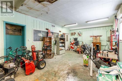 23 Amelia Street, Port Colborne, ON - Indoor Photo Showing Garage