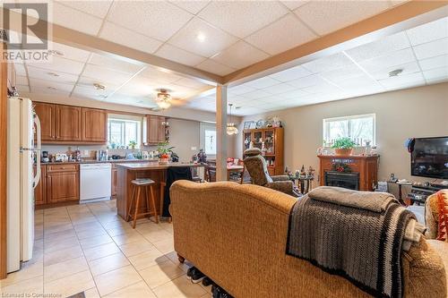 23 Amelia Street, Port Colborne, ON - Indoor Photo Showing Other Room With Fireplace