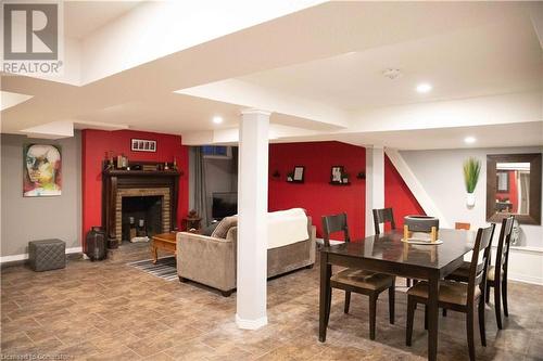 169 Delaware Avenue, Hamilton, ON - Indoor With Fireplace