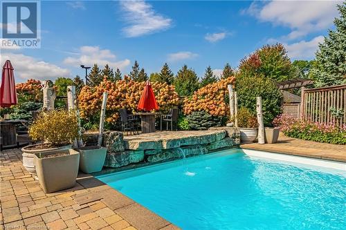 70 Oak Avenue, Dundas, ON - Outdoor With In Ground Pool