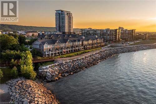 Sunset Shot - 28 Pierre Trudeau Lane, Grimsby, ON - Outdoor With Body Of Water With View