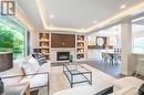 358 Arden Crescent, Burlington, ON  - Indoor Photo Showing Living Room With Fireplace 