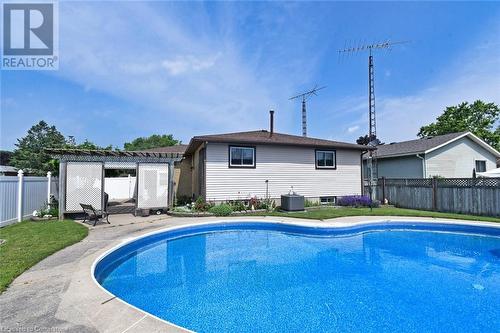 2 Westdale Avenue, Port Dover, ON - Outdoor With In Ground Pool With Backyard