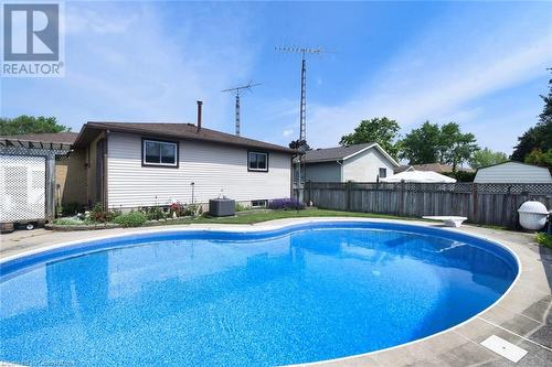 2 Westdale Avenue, Port Dover, ON - Outdoor With In Ground Pool With Backyard