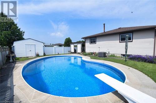 2 Westdale Avenue, Port Dover, ON - Outdoor With In Ground Pool With Backyard