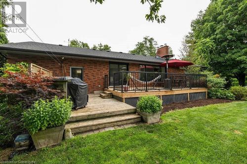 330 Ofield Road S, Dundas, ON - Outdoor With Deck Patio Veranda