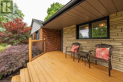 330 Ofield Road S, Dundas, ON - Outdoor With Deck Patio Veranda With Exterior