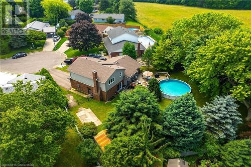 8 Hampton Court, Port Dover, ON - Outdoor With Above Ground Pool