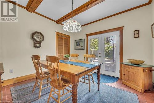 141 Mount Albion Road, Hamilton, ON - Indoor Photo Showing Dining Room