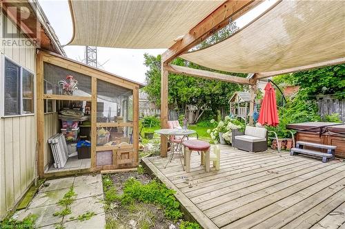 34 Park Avenue, Brantford, ON - Outdoor With Deck Patio Veranda With Exterior