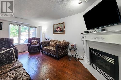 238 Candlewood Drive, Hamilton, ON - Indoor Photo Showing Living Room With Fireplace