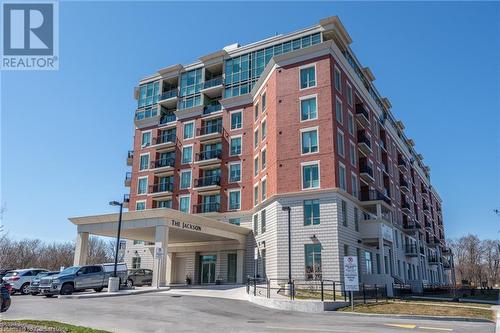 2750 King Street E Unit# 605, Hamilton, ON - Outdoor With Balcony With Facade