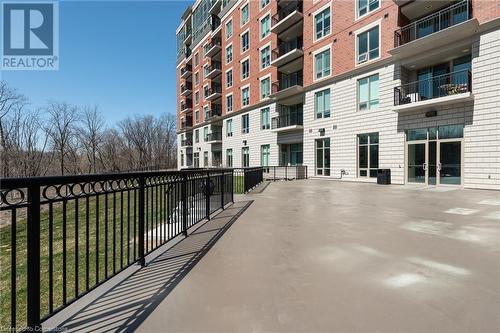 2750 King Street E Unit# 605, Hamilton, ON - Outdoor With Balcony With Facade