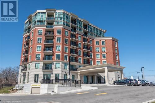 2750 King Street E Unit# 605, Hamilton, ON - Outdoor With Balcony With Facade