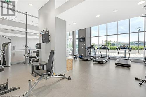 2093 Fairview Street Unit# 408, Burlington, ON - Indoor Photo Showing Gym Room