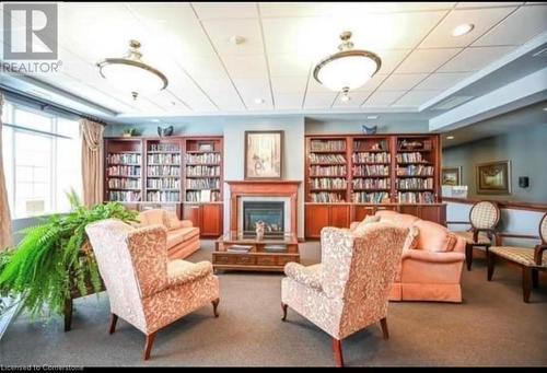 13 Appalachian Trail, Glanbrook, ON - Indoor Photo Showing Living Room With Fireplace