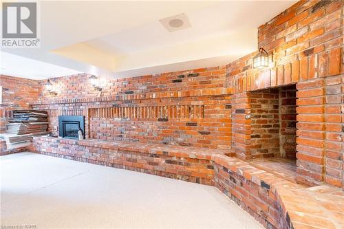 154 Hendrie Avenue, Burlington, ON - Indoor Photo Showing Other Room With Fireplace