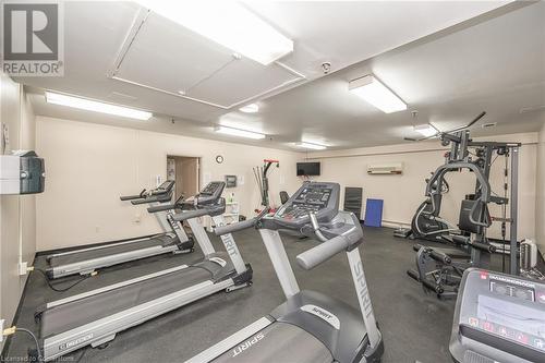 301 Frances Avenue S Unit# 1104, Hamilton, ON - Indoor Photo Showing Gym Room