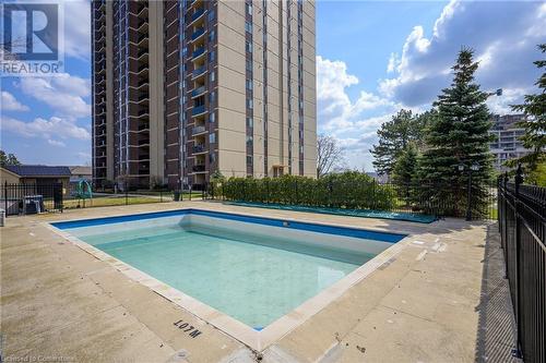 301 Frances Avenue S Unit# 1104, Hamilton, ON - Outdoor With In Ground Pool