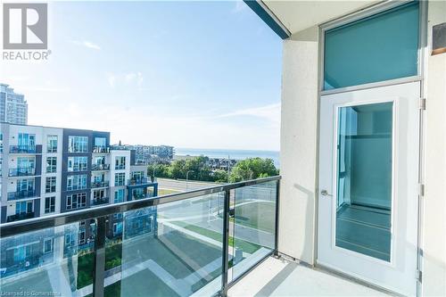 16 Concord Place Unit# 609, Grimsby, ON - Outdoor With Balcony With View With Exterior