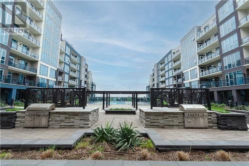 16 Concord Place Unit# 609, Grimsby, ON - Outdoor With Balcony With Facade