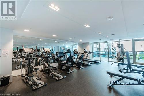 16 Concord Place Unit# 609, Grimsby, ON - Indoor Photo Showing Gym Room