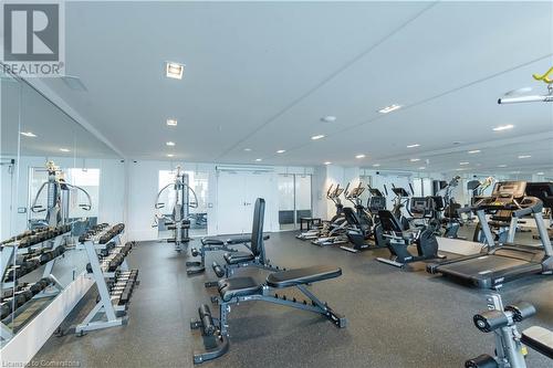 16 Concord Place Unit# 609, Grimsby, ON - Indoor Photo Showing Gym Room