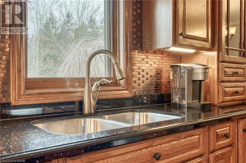 97 Unity Side Road, Seneca, ON - Indoor Photo Showing Kitchen With Double Sink