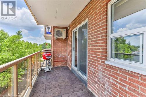 793 Colborne Street Unit# 403, Brantford, ON - Outdoor With Balcony With Exterior