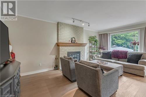 2188 Donald Road, Burlington, ON - Indoor Photo Showing Living Room With Fireplace