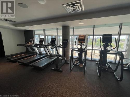 15 Wellington Street S Unit# 211, Kitchener, ON - Indoor Photo Showing Gym Room