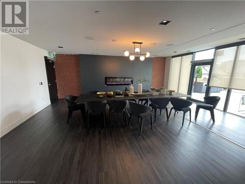 15 Wellington Street S Unit# 211, Kitchener, ON - Indoor Photo Showing Dining Room