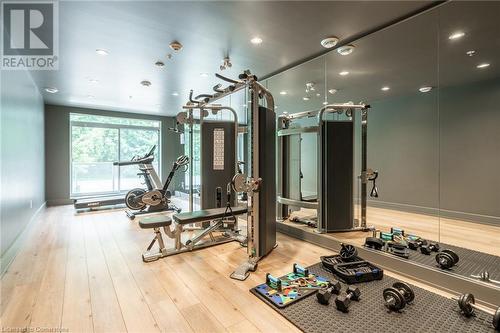 467 Charlton Avenue E Unit# 101, Hamilton, ON - Indoor Photo Showing Gym Room