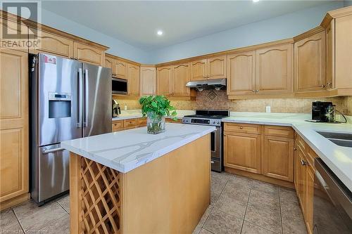 56 Bosworth Street, Hamilton, ON - Indoor Photo Showing Kitchen With Stainless Steel Kitchen