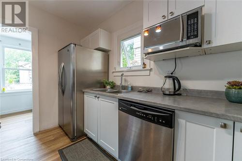 131 Ross Street, Welland, ON - Indoor Photo Showing Kitchen With Double Sink