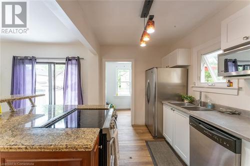 131 Ross Street, Welland, ON - Indoor Photo Showing Kitchen With Double Sink