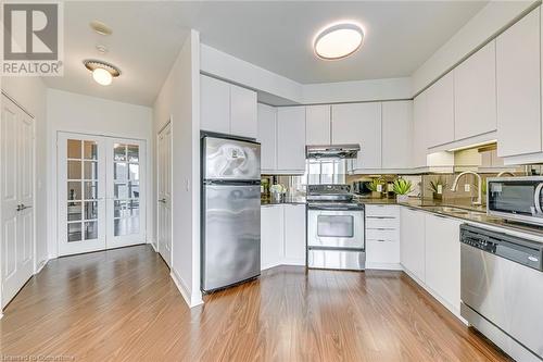 70 Absolute Avenue Unit# 1506, Mississauga, ON - Indoor Photo Showing Kitchen With Stainless Steel Kitchen